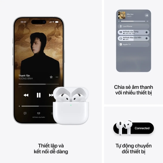 Airpods 5 Sạc không dây 
