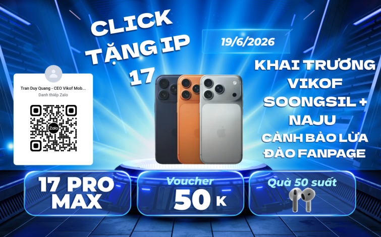 Khai trương Vikof Soongsil + Naju 